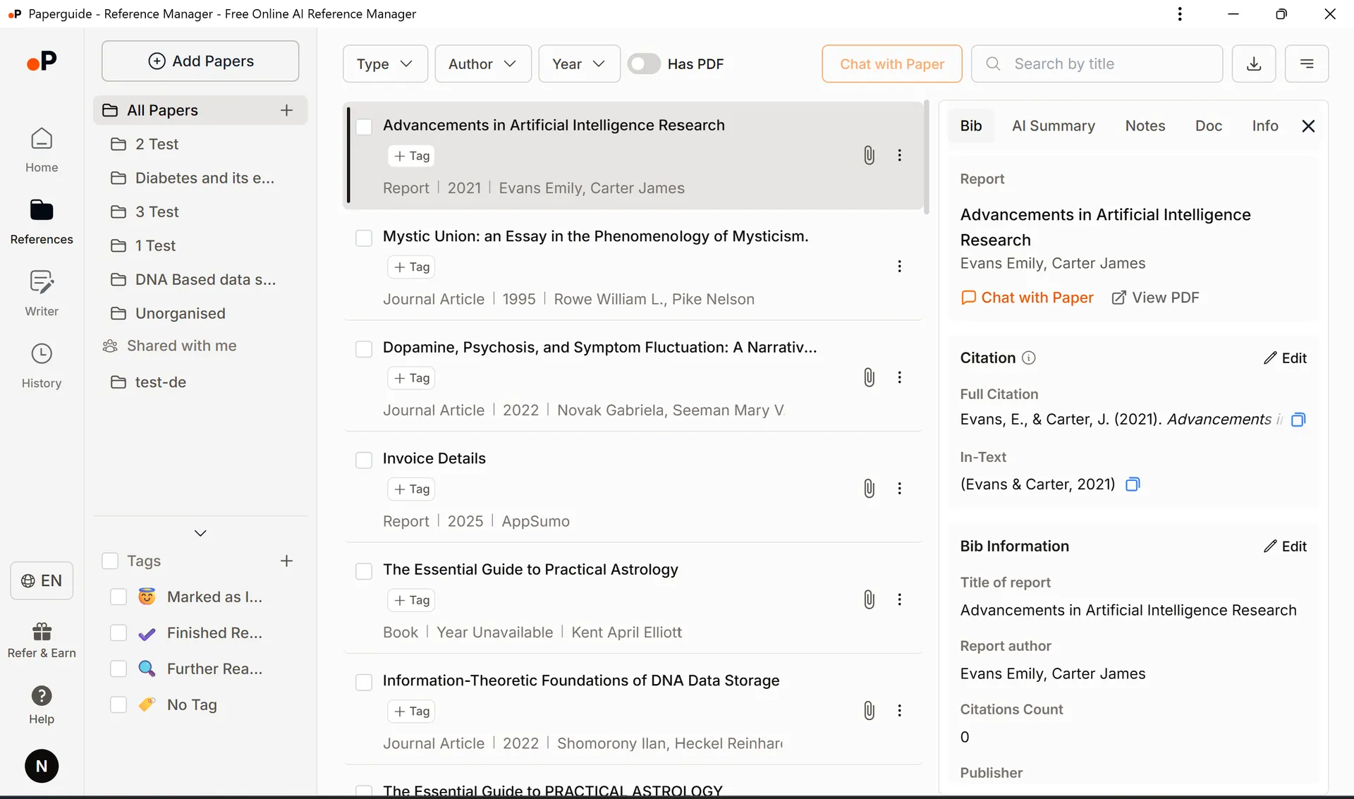 Paperguide screenshot 3